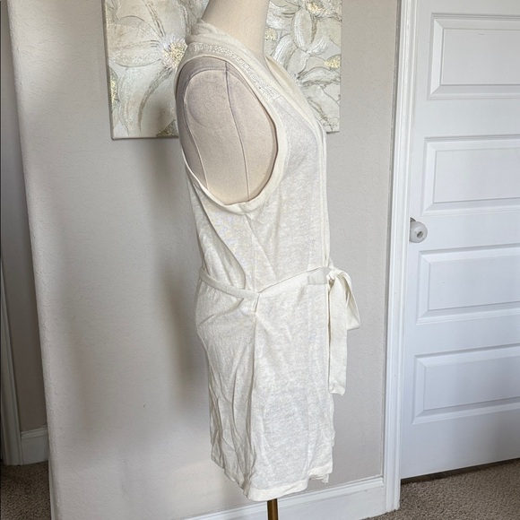 Calvin Klein linen blend sleeveless sweater Sz Large - Picture 4 of 12